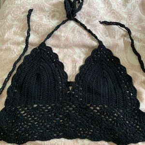 Never worn crochet bralette